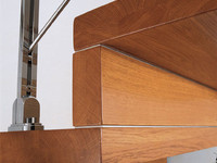 25 Close Wooden Cantilever 04 Marretti Stairs Brisbane